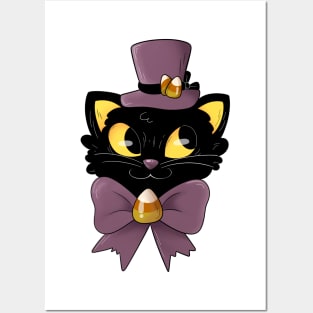 Dapper Cat Posters and Art